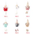 thumbnail image 3 of stanreset Christmas Plush Hanging Angel Hanging Toy Holiday Pendant Decoration white 1Set, 3 of 6