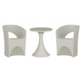 thumbnail image 2 of South Shore Dalya Table and Chairs Bistro Set, in Greige, 2 of 14