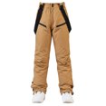 thumbnail image 2 of Tidyack,Insulated Ski Pants, Windproof Snowboard Pants, Waterproof Breathable, Men's Large Size, Dual-Layer Design, For Skiing Snowboarding, High-Performance Outdoors Gear, Durable Nylon Lining,, 2 of 9