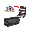 thumbnail image 1 of Roll Cosmetics Organizer Makeup Bag Foldable Hanging Toiletries Pockets Compartment Travel Kit Jewelry Bags Roll Cosmetics Organizer Makeup Bag Foldable Hanging Toiletries Pockets, 1 of 8