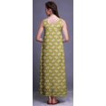 thumbnail image 3 of Bimba Robe de Nuit en Rayonne Imprimée pour Femmes, Sans Manches, Tenue de Nuit, Robe Maxi - m, 3 of 5