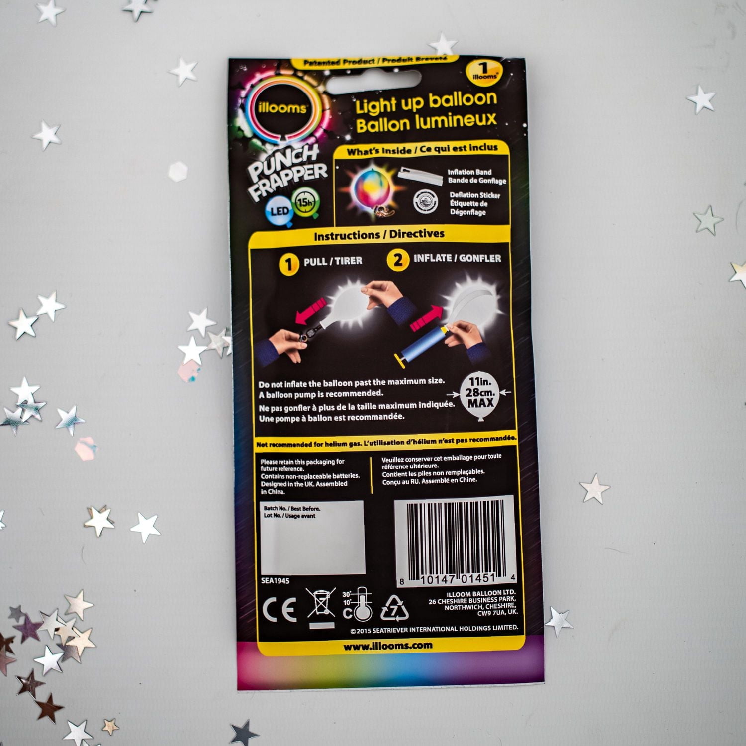 Lot de 1 perforatrice à changement de couleur