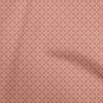 thumbnail image 1 of oneOone Cotton Silk Rust Brown Fabric Asian Block Craft Projects Decor Fabric Printed By The Yard 42 Inch Wide, 1 of 4