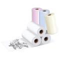 thumbnail image 1 of Mini Printer Paper for Inkless Portable Bluetooth Printer Thermal Pocket Printer, 57mm x 30mm, 6 Rolls, 1 of 7