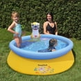 thumbnail image 4 of JLeisure  Sea Otter 12011 5 Foot x 16.5 Inch Inflatable Outdoor Backyard Kids Swimming Pool, 4 of 8