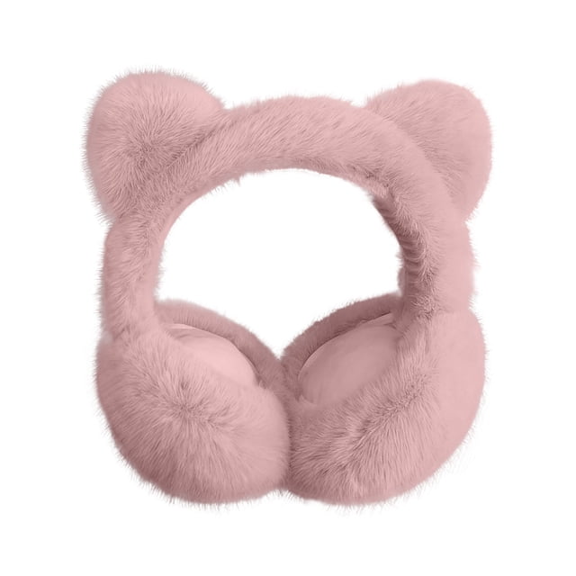 Serre-Tête Oreilles de Chat Sports d'Hiver Coussinets Coupe-Vent pour Extérieur