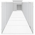 thumbnail image 3 of vidaXL Chicken Cage Grey 700x91x100 cm Galvanised Steel, 3 of 4