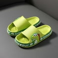 thumbnail image 2 of Kids Dinosaur Slippers Childrens Shoes Three-dimensional Cartoon Dinosaur Non-slip Soft-soled Slippers, 2 of 9