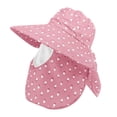 thumbnail image 4 of Chapeau d'Été pour Femmes Chapeau pour Femmes Ajustable Anti Extérieur de Vélo Grand Chapeau Visière de Soleil Chapeau Protecteur, 4 of 4