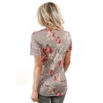 thumbnail image 3 of Nlife T-shirts à Manches Courtes et Col Rond Women Floral Print, 3 of 4