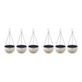 thumbnail image 3 of Wweixi 3pieces Stylish Planters For Hanging Pot Flower Plant Hanging Garden beige S 2Set, 3 of 6