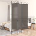 thumbnail image 1 of vidaXL 3-Panel Room Divider Anthracite 120x220 cm Fabric, 1 of 5