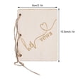 thumbnail image 4 of Booklets Decoration Wedding Booklets Wedding Ceremony Party Vow Booklets Wedding Oath Book Vows Books Gift to Wedding 2pcs, 4 of 8