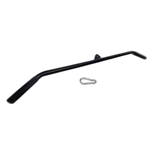 jinwen LAT Pull Down Bar Attachment, Triceps Pull Down Bar Attachment for Cable Machine 1.2M