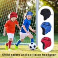 thumbnail image 3 of LJNYFDC Protège-Tête de Planche à Roulettes, Casque de Rugby, Sangle Ajustable, Ultraléger, Résistant aux Impacts, Soccer Ski, Équipement de Protection Souple pour Enfants et Ados, 3 of 6