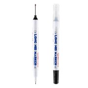 Binwennn 1ml Long Head Deep Hole Marker Pens Long Nib Marker Set Pr Ofessional Construction Markers Scriber Marking Tools Double Head Per Manent Markers Marker Pens For Metal Carpenters Pen Pack Ink