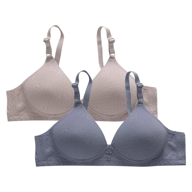 Plebaso Bras for Women Wireless Push up Bralettes Full Coverage Padded Womens Everyday Bras Multipacks
