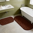 thumbnail image 4 of Todaioua Bathroom Rugs Mat Set 2 Piece - Memory Foam Cobblestone Bath Mats, Non Slip Water Absorbent Washable Bath Rugs for Sink Toilet and Floor, Machine Washable, 4 of 8