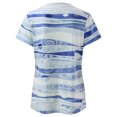 thumbnail image 4 of XZNGL T-shirt à Manches Courtes pour Femmes, Mode d'Été, Imprimé, Col Rond, Haut Ordinaire, 4 of 4