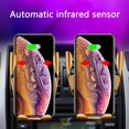 thumbnail image 3 of Wireless Charger Car Holder Automatic Clamping 10W Qi Smart Infrared Sensor GPS Air Vent Mount Mobile Phone Bracket Stand, 3 of 9