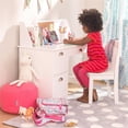 thumbnail image 4 of KidKraft Bureau d'Étude pour Enfants avec Tiroirs et Chaise - Blanc 26704, 4 of 6