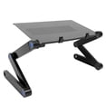 thumbnail image 1 of Laptop Desk Stand, Adjustable Desk Stand, Portable Laptop Desk, Standing Laptop Desk Desk Bed For Notebook Tablet Black, 1 of 8