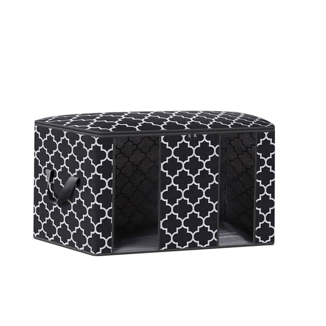 Agiferg Large Thickening Finishing Storage Bag Four-Leaf Quilt Bag Storage Containers