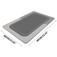 thumbnail image 3 of Rugs for Kitchen Floor Crystal Velvet Rug Super Absorbent Quick Dry Rubber Backing Non Slip Washable Bathroom Floor Mats Shower Rug for In Front Of Bathtub Shower Room 24inx35in Rug for Bathroom, 3 of 5