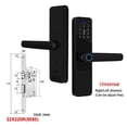 thumbnail image 2 of Serrure de Porte Intelligente avec Poignée, Entrée Sans Clé, Serrure de Porte pour Porte d'Entrée, Serrure Wi-Fi, Application Smart Life Free, Télécommande de Porte 35-120 mm, Installation Facile, 2 of 5