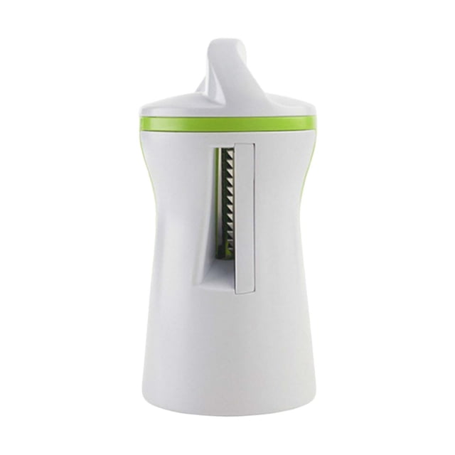 Coupeur Trancheuse Fonctionnelle en Acier Inoxydable pour Carotte et Concombre avec Conception en Entonnoir Outil de Cuisine Polyvalent pour Râpage en Spirale et Coupe de Légumes