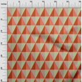 thumbnail image 3 of oneOone Rayon Orange2 Fabric Geometric Sewing Craft Projects Fabric Prints By Yard 56 Inch Wide, 3 of 4