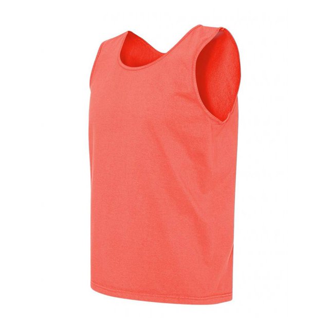 Comfort Colors - Pigment Dyed Tank Top - Neon Red Orange - 2X-Large