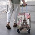 thumbnail image 5 of Travel Luggage Cover Suitcase Protector Fits 18-32 Inch Luggage Wheel Covers Patterned Travel Related Items Flower Luggage Protector Elastic Luggage Anti-scratch Suitcase Cover XL, 5 of 5