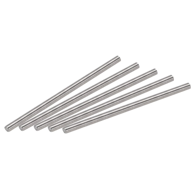 Unique Bargains M6 x 120mm Fully Threaded Rod 304 Stainless Steel Right Hand Threads 15 Pack