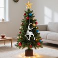 thumbnail image 3 of Yhmxh Home Decor Christmas Decorations Christmas Deer Snowflakes Christmas Tree Ornaments Pendants Advanced Scene Decoration Welcome Home Decorations Spring Decor, 3 of 6