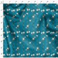 thumbnail image 4 of Soimoi Polyester Crepe Fabric Leaves & Peony Floral Print Fabric by Yard 42 Inch Wide, 4 of 5