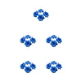 thumbnail image 3 of Baohd 50pack/lot Multi-color Fabric For Wide Application In Weddings And Parties Hats Fiber Realistic Appearance Soft Texture Deep Blue 4.5cm 5Set, 3 of 6