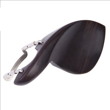 Ebony Violin Parts Violin Chin Rest Chinrest with Screw for 3/4 4/4 Violins