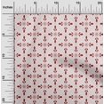 thumbnail image 2 of oneOone Georgette Viscose Peach Fabric Asian Block Sewing Craft Projects Fabric Prints By Yard 42 Inch Wide, 2 of 4