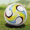 thumbnail image 1 of Soccer Ball, Training Football, Outdoor Sports Gear, Durable Rubber Texture, Enhanced Grip Control, All-Weather Play, Improved Ball Handling Skills, 1 of 2