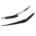 thumbnail image 3 of Aramox Headlight Eyebrow Cover Trim, 1 Pair Front Headlight Eyebrow     Rounded Corners Fit For X5 G05 X6 G06, 3 of 8