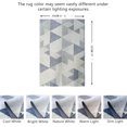 thumbnail image 2 of JV Home Area Rug Arrow Grey 6'6"x10' Washable Carpet Anti Slip, 2 of 7