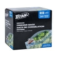 thumbnail image 1 of TITAN Double Seal Medium Freezer Bags, 260 Bags 4 x 65, 1 of 5