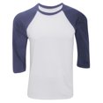 thumbnail image 1 of T-Shirt de Baseball pour Hommes en Toile à Manches 3/4, 1 of 2