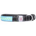 thumbnail image 2 of Dog  Collars, USB Charging Cable Lightweight Adjustable Size Pet LED Collar Carved PU Leather  For Daily Night Use Blue PU Leather, 2 of 8