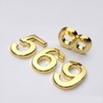 thumbnail image 3 of GUOOL Gold Plastic Self-Adhesive House Gate Hotel Door Number Sticky Numeric Digit 1 Number 1, 3 of 7