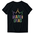 thumbnail image 2 of TIMIFIS T-Shirts pour Femmes Été Décontracté Coupe Classique Manches Courtes Col Rond T-Shirt Ample Carnavals Imprimé Graphique Tee, 2 of 5