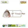 thumbnail image 2 of 10” Triangle Plate | Bio Mart Areca Leaf Plate | Natural, Eco-friendly, Heavy Duty, Re-usable, Backyard Compostable Biodegradable, Disposable supply |Theme Party, Wedding late | Pack of 10, 50 or 100, 2 of 4