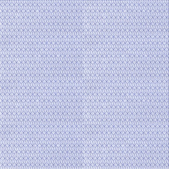 Ahgly Company Tapis d'Intérieur Lavable en Machine Carré Lavande Bleu, 6 Pieds Carré