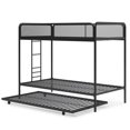 thumbnail image 4 of DHP Isaiah Triple Twin Metal Bunk Bed, 4 of 7
